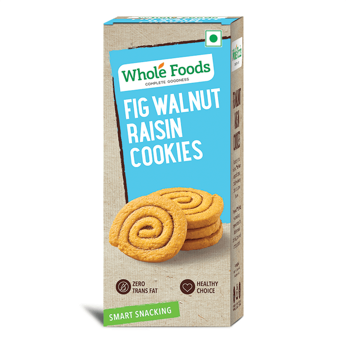 Fig Walnut Raisin Veg Cookies
