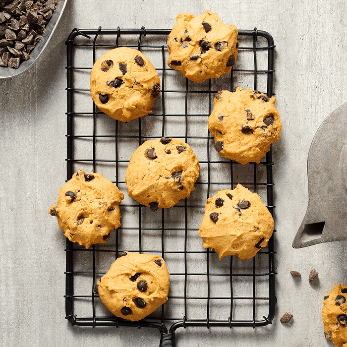 Gluten Free Chocolate Chip Cookies - Eggless