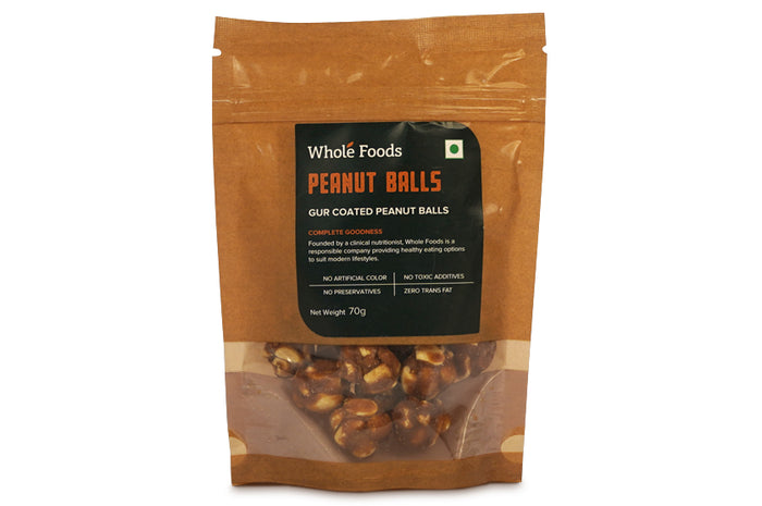 Gur Coated Peanut Balls