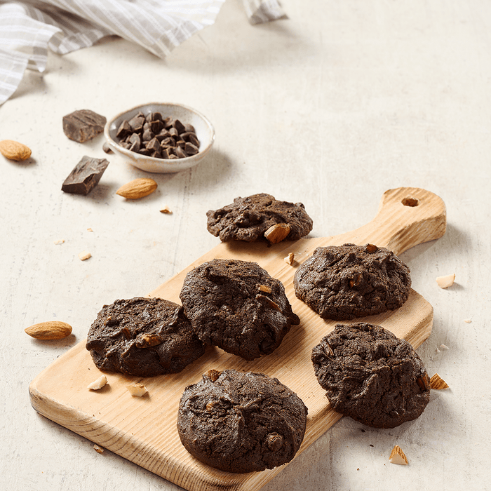 Gluten Free Almonds Choco Chip Cookies