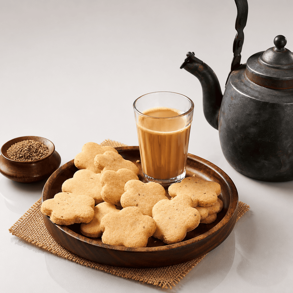 Sweet & Salty Ajwain Cookies