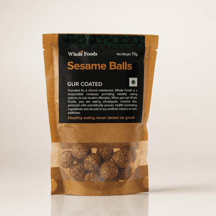 Gur Coated Sesame Balls