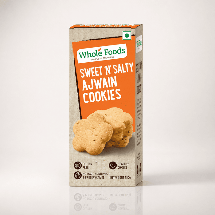 Sweet & Salty Ajwain Cookies