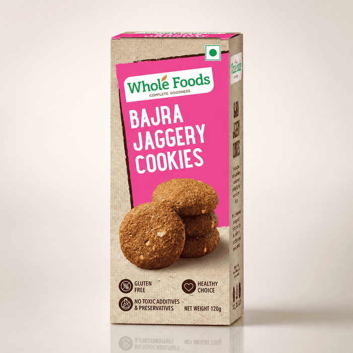 Bajra-Jaggery Cookies