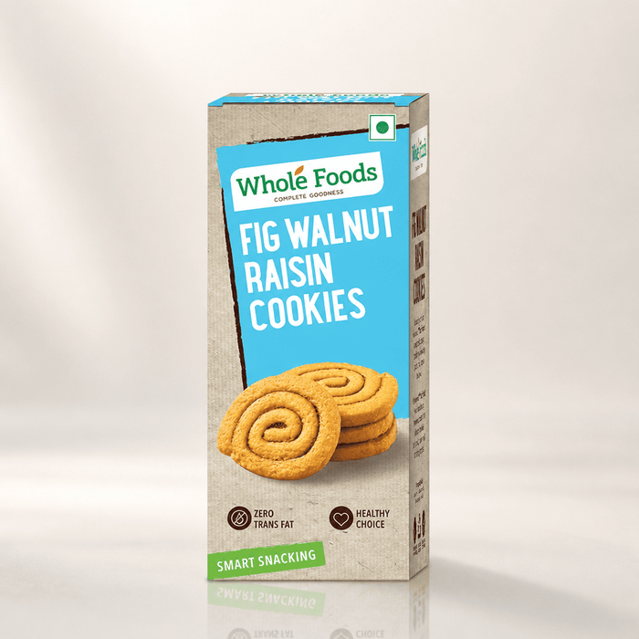 Fig Walnut Raisin Cookies