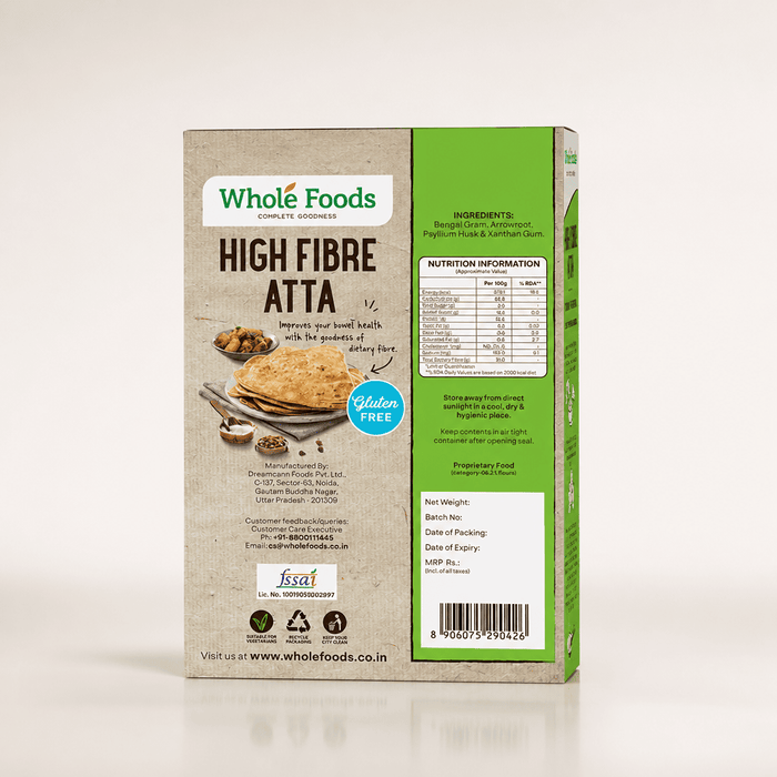 Whole Foods High Fibre Flour