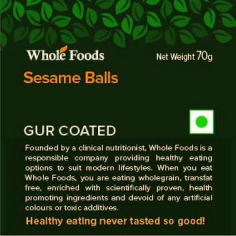 Gur Coated Sesame Balls
