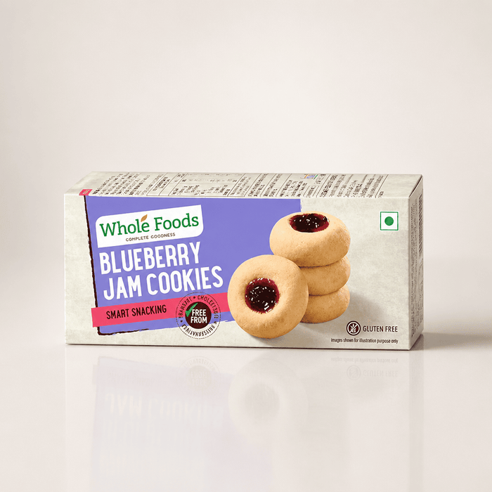 Blueberry Jam Cookies