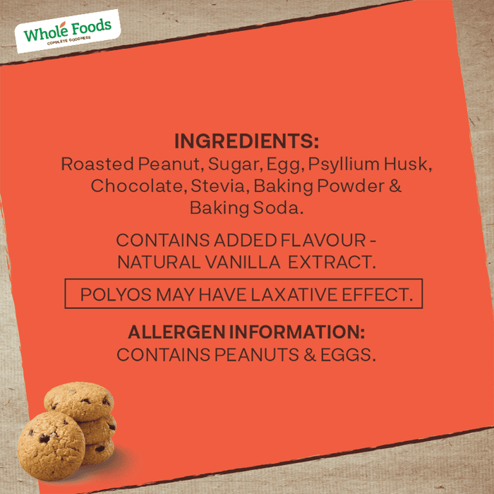 Nutty-Fibre Choco Chips Cookies