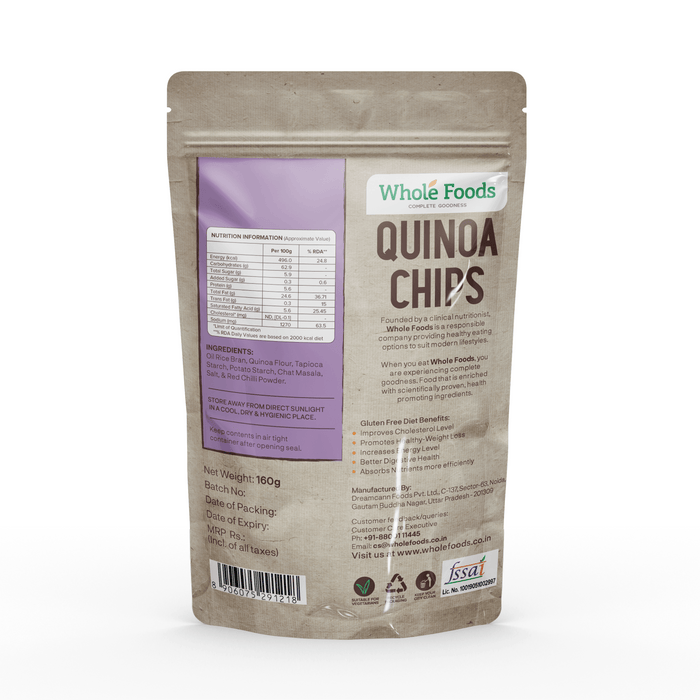 Gluten Free Quinoa Chips