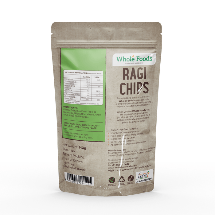 Gluten Free Ragi Chips