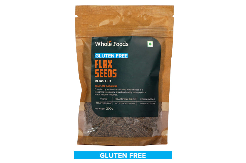 Gluten Free Roasted Flax Seeds Bytes