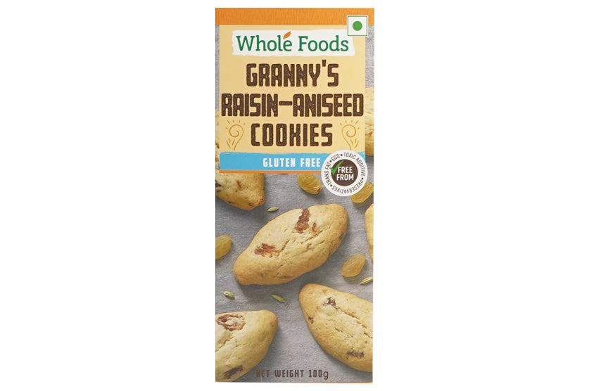 Gluten Free Granny's Raisin-Aniseed Cookies