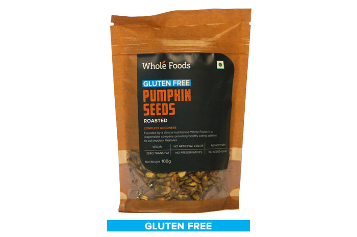 Gluten Free Roasted Pumpkin Seeds
